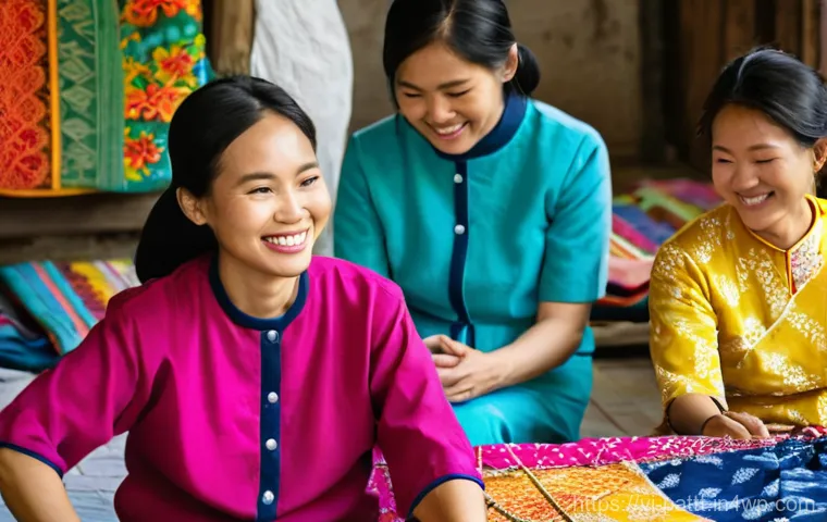 대안경제 모델의 사회적 혁신 사례 - **Prompt for Circular Economy: Sustainable Vietnamese Craftsmanship**
    "A bustling, sunlit worksh...