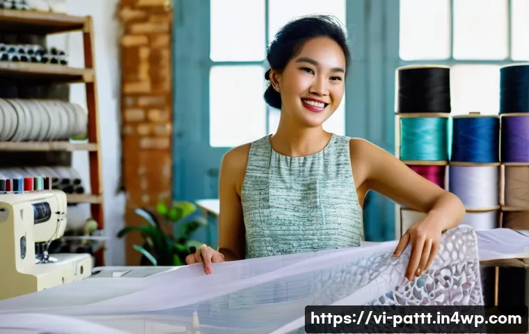 대안경제 모델의 통합적 접근법 - **Sustainable Fashion Designer in Vietnam (Circular Economy)**
A stylish young Vietnamese female...